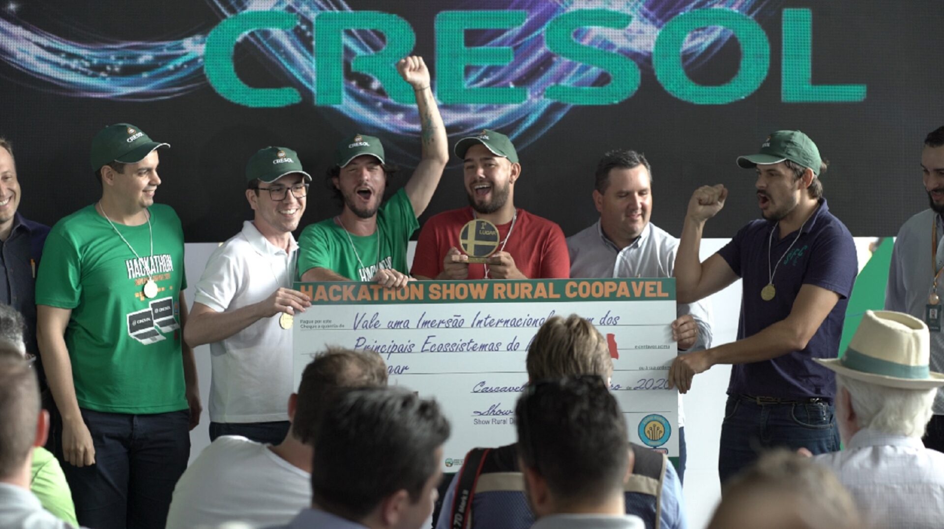 campeã hackathon show rural coopavel