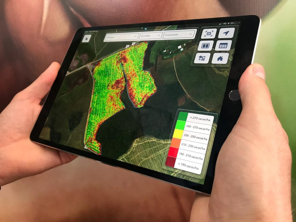 climate fieldview laptop sensoriamento remoto